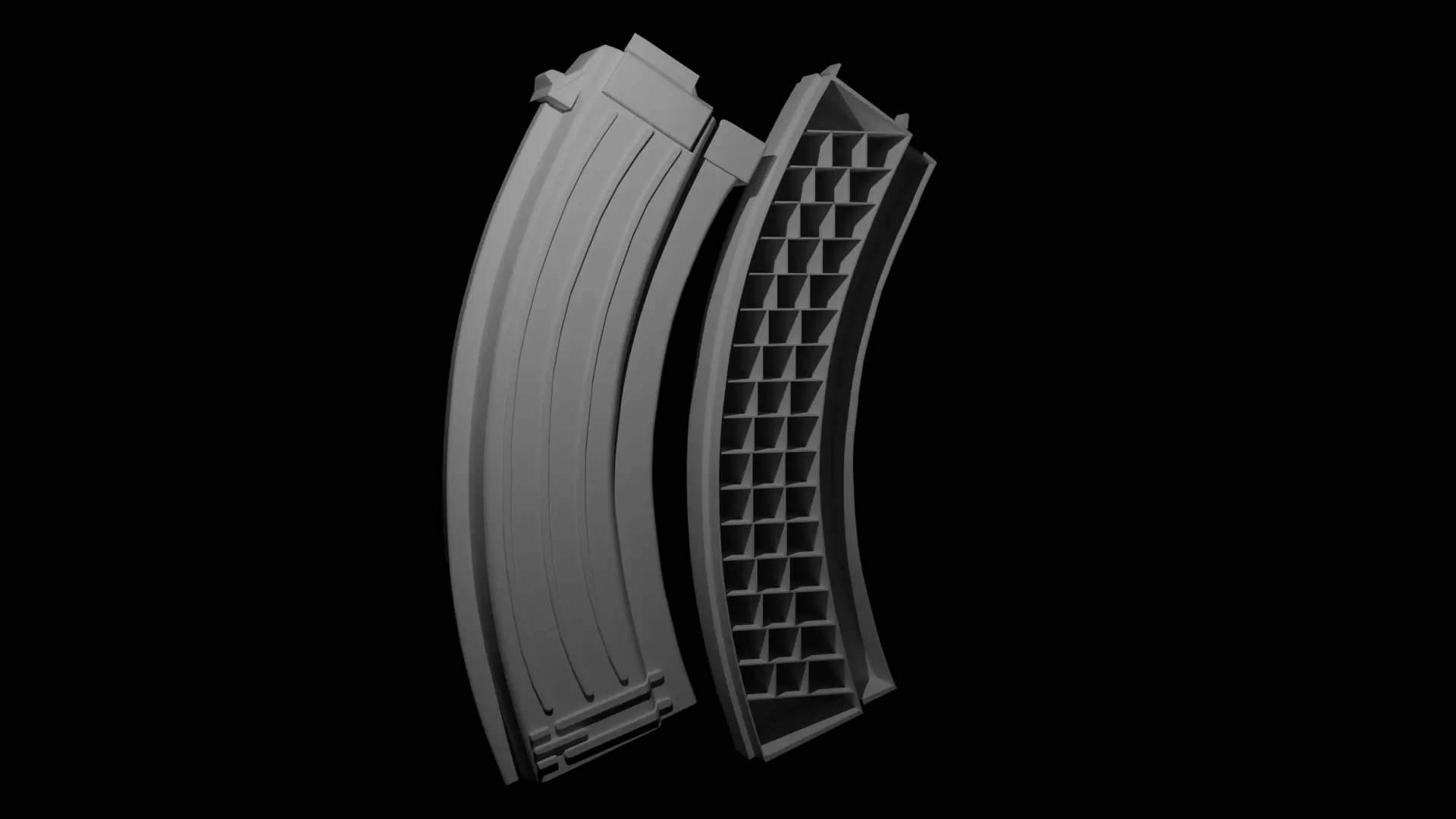3D Printable AK Magazine 9mm Bullet Holder 3D print model_0