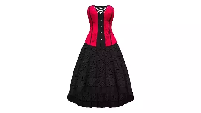 Victorian Steampunk Corset Dress