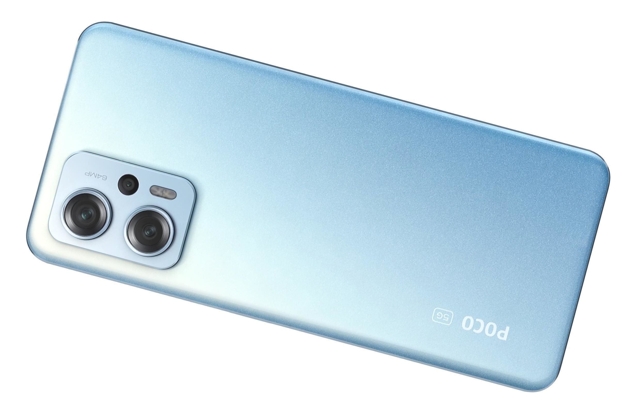 Xiaomi Poco X4 GT 5G Blue 3D model_9