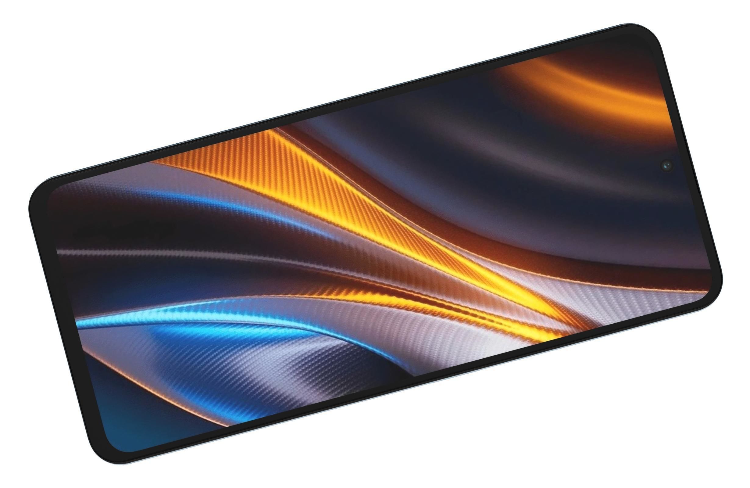 Xiaomi Poco X4 GT 5G Blue 3D model_8