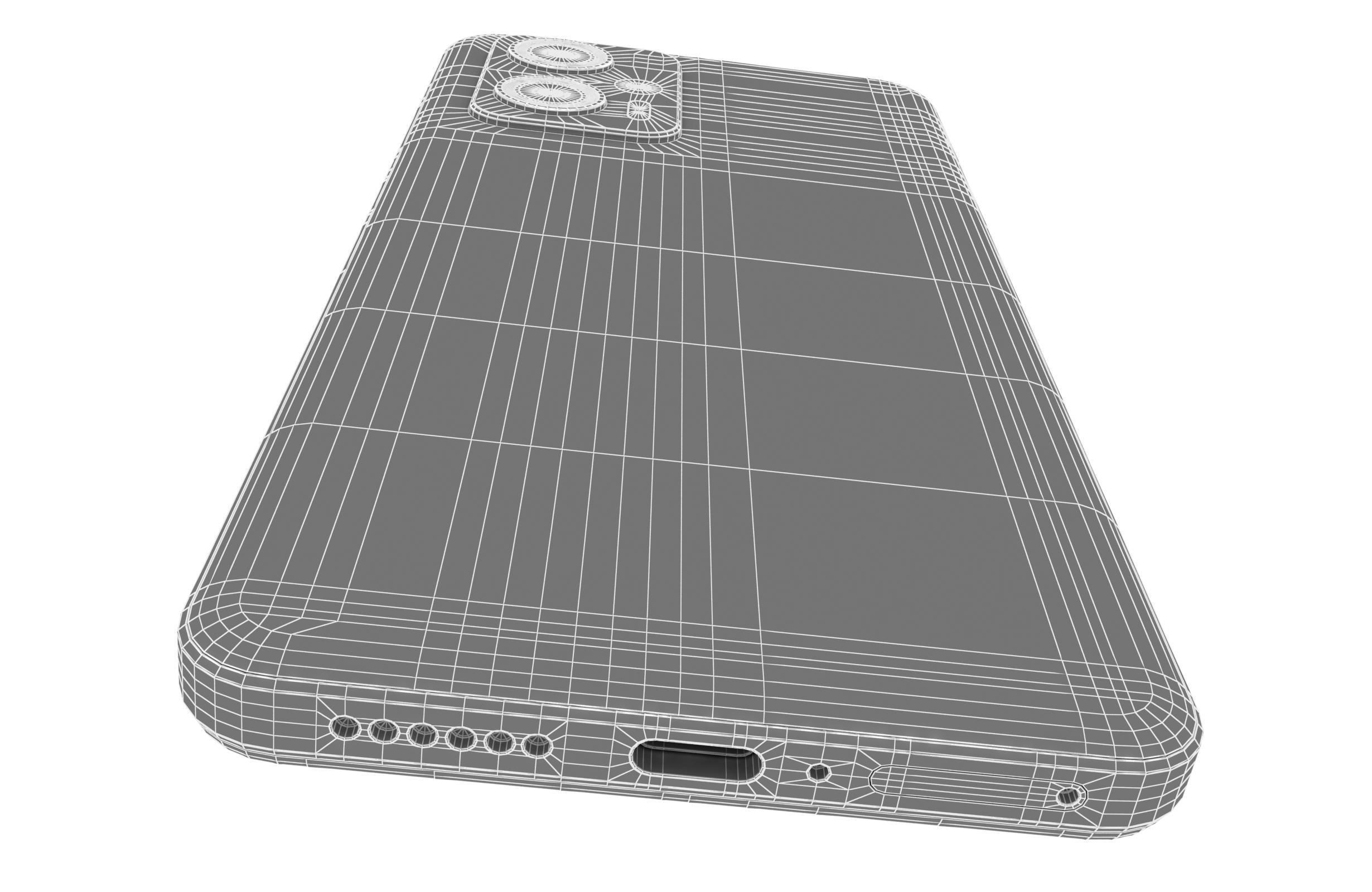 Xiaomi Poco X4 GT 5G Blue 3D model_18