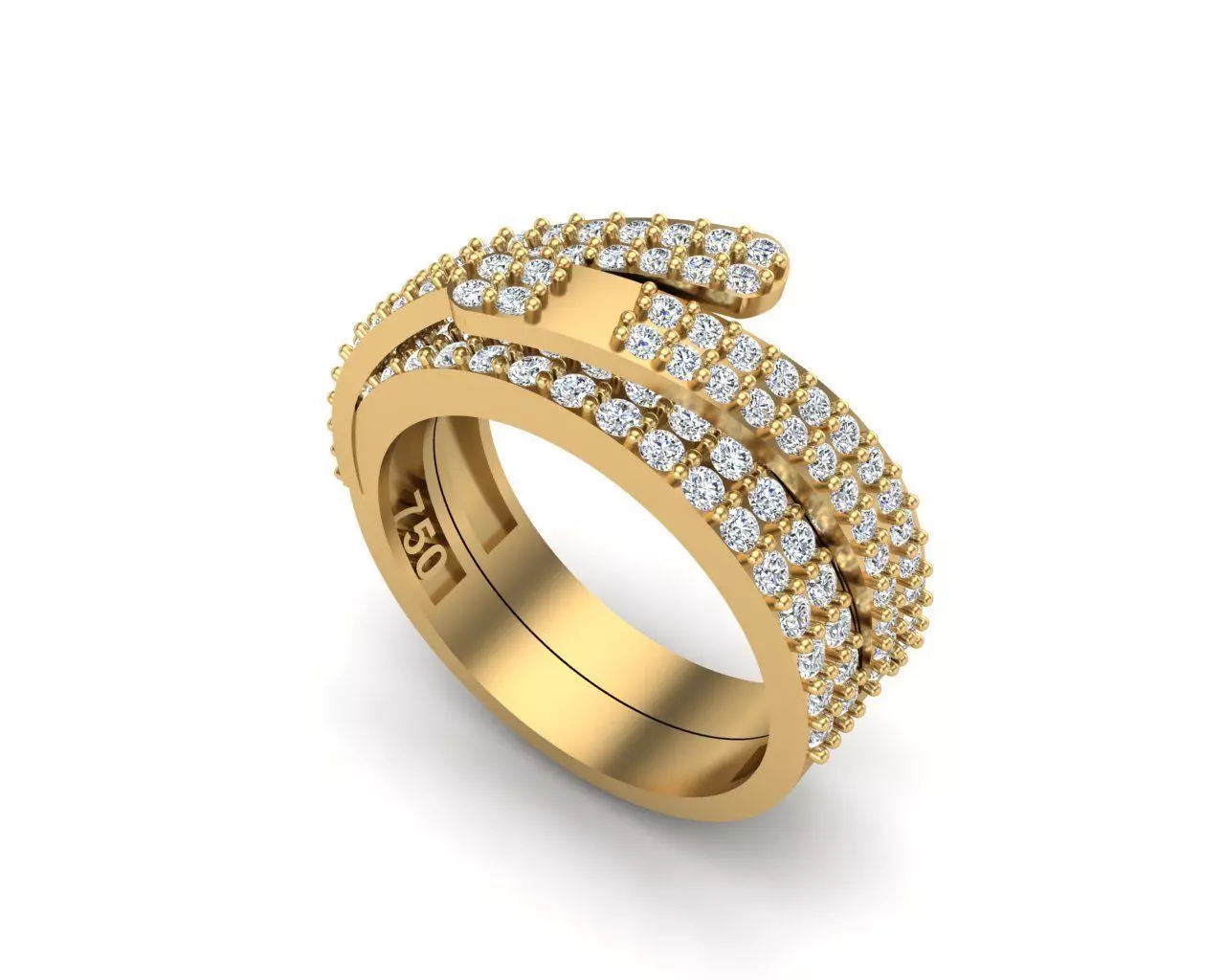 Jewelry ring 312 3D print model