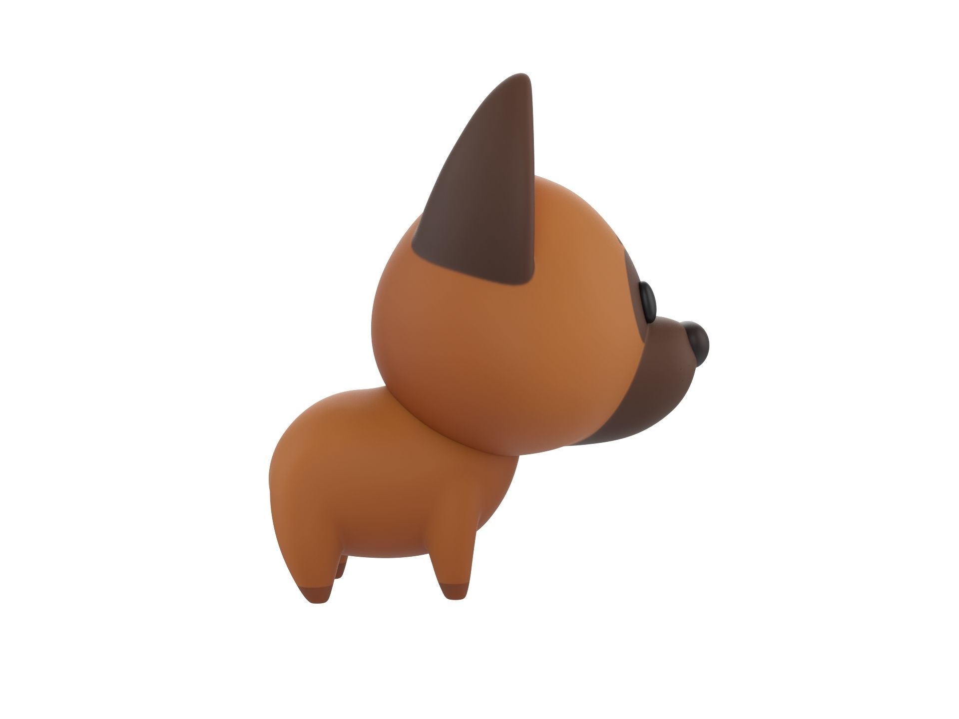 Character186 Dog 3D model_3