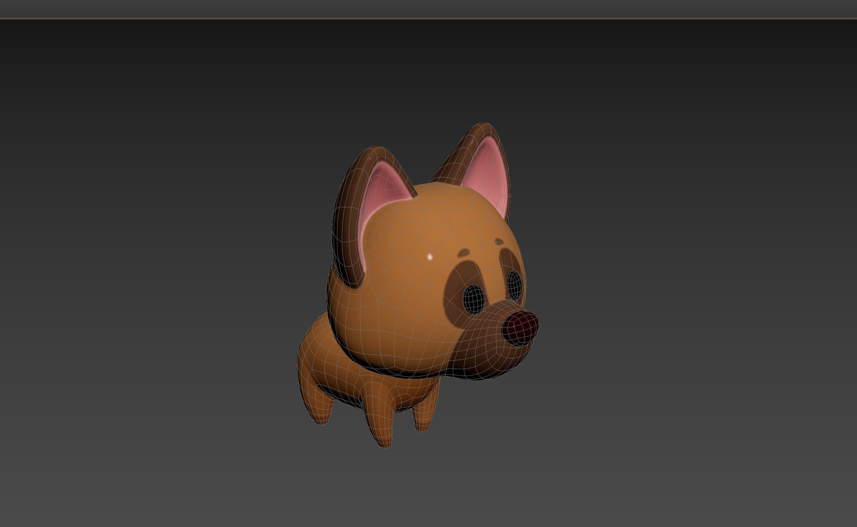 Character186 Dog 3D model_15