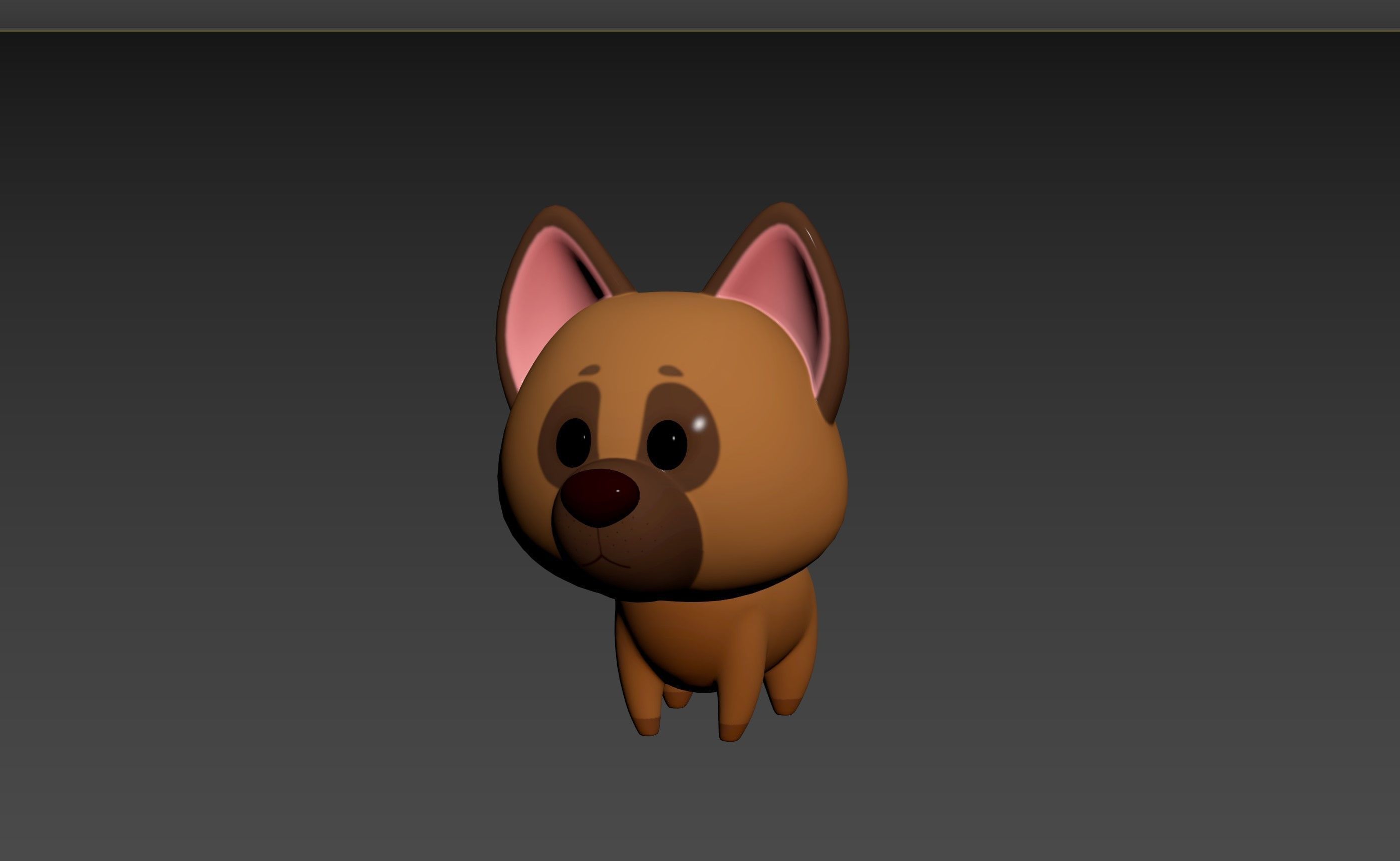 Character186 Dog 3D model_10