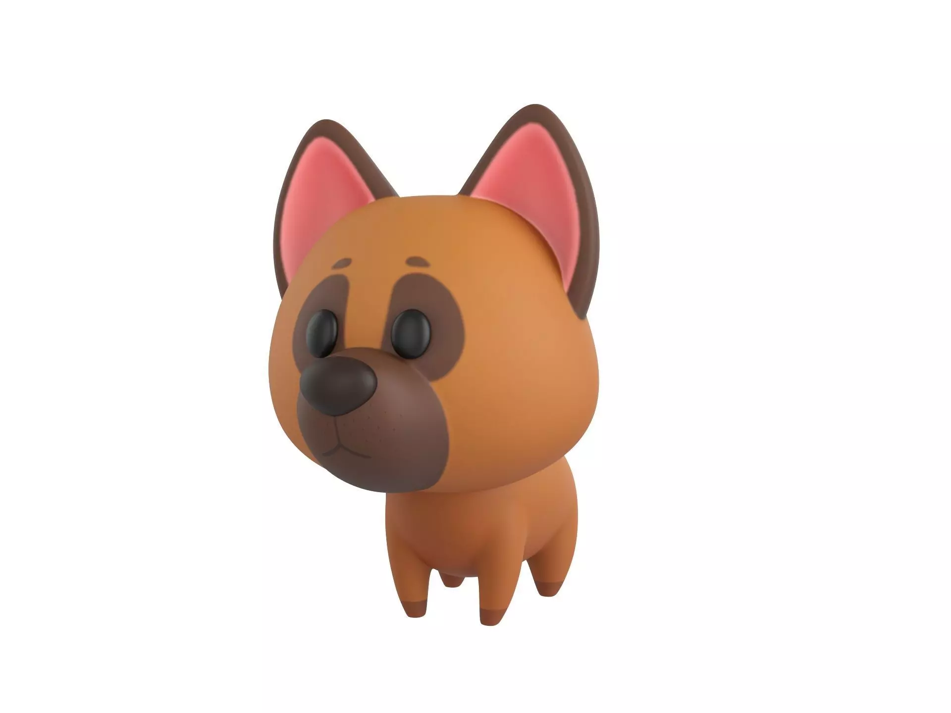 Character186 Dog 3D model_0