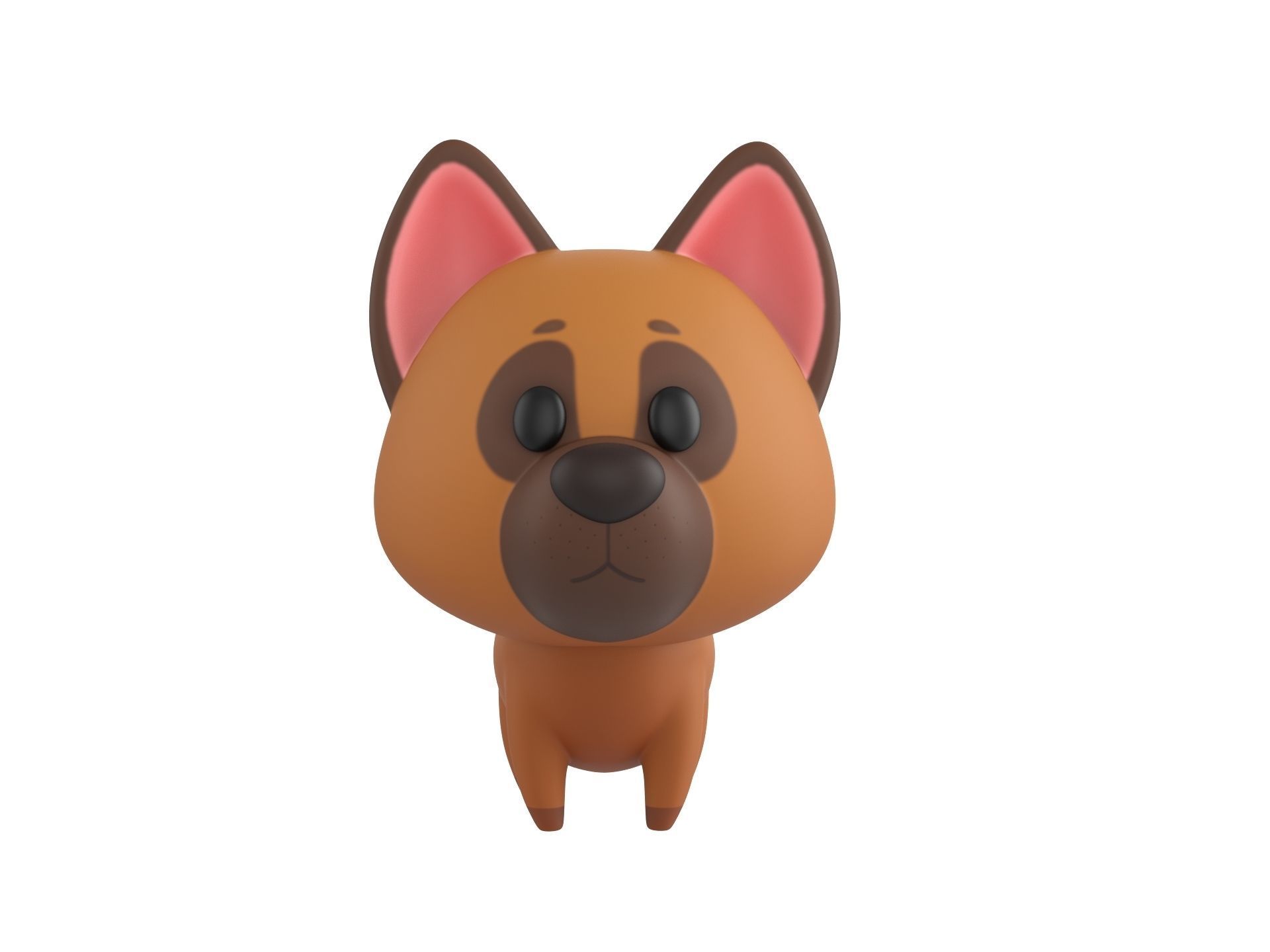 Character186 Dog 3D model_1