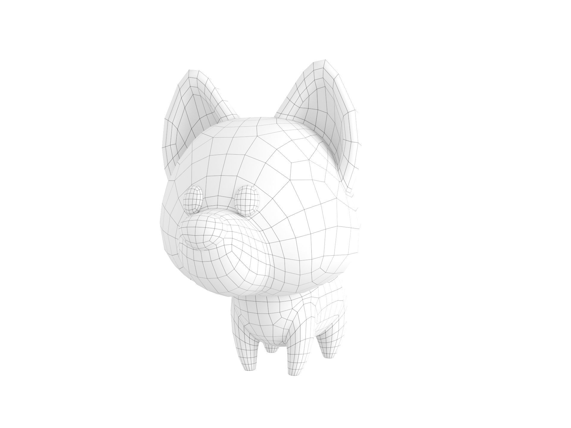 Character186 Dog 3D model_24