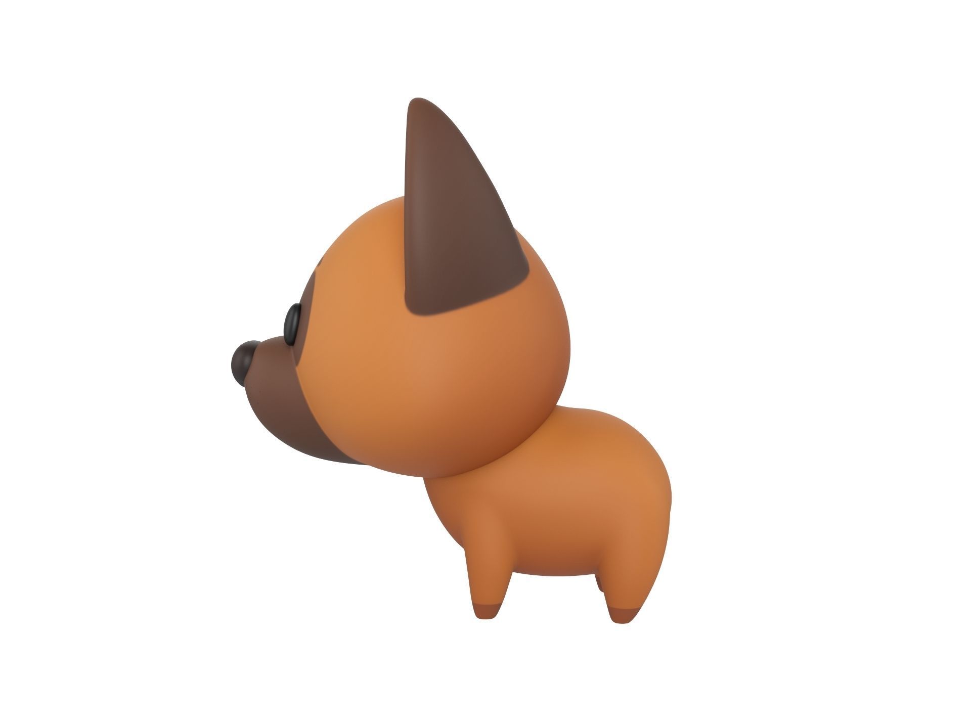 Character186 Dog 3D model_7