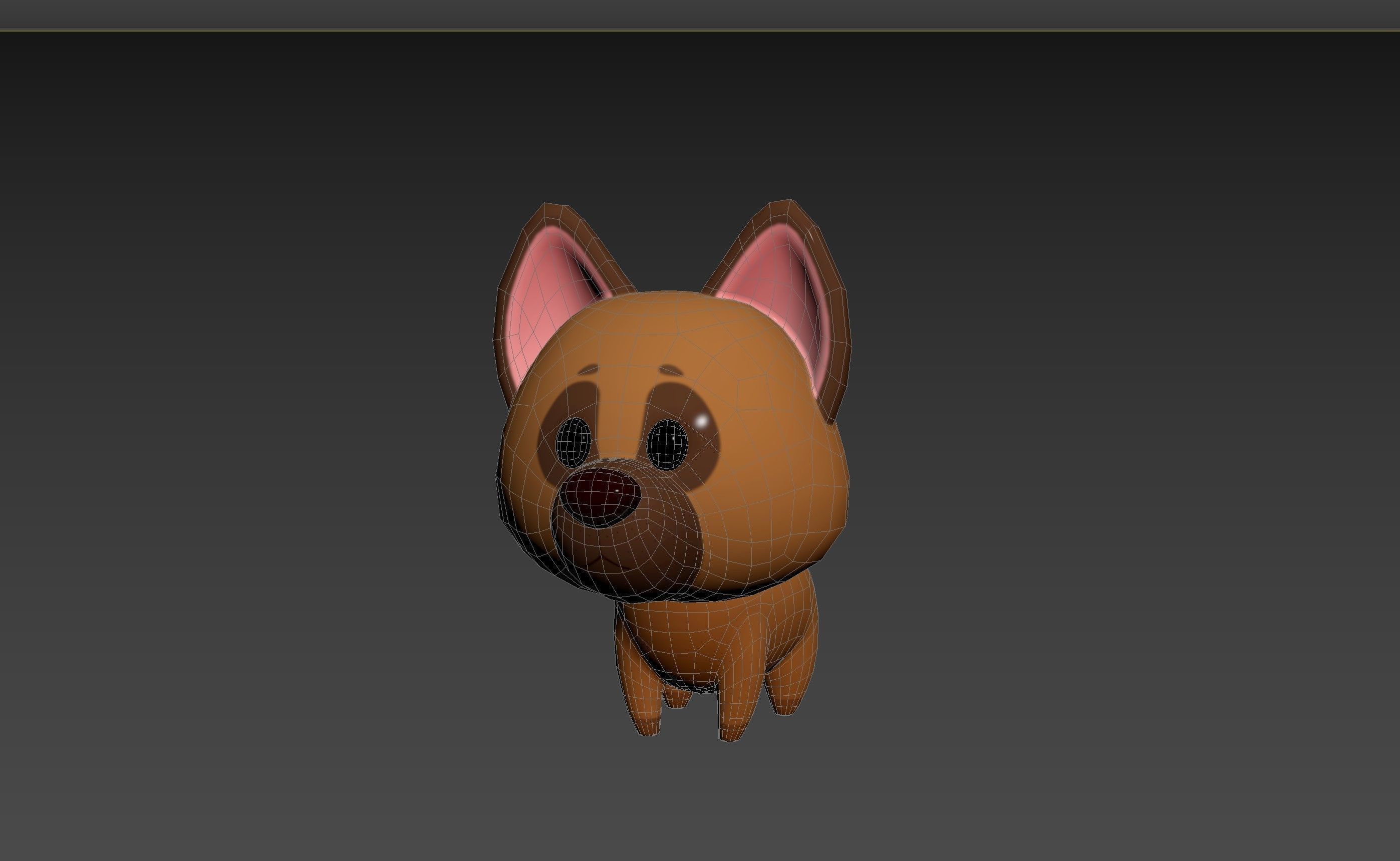Character186 Dog 3D model_11