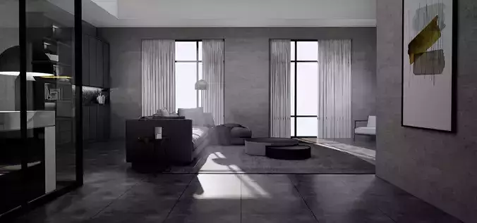 Living room interior