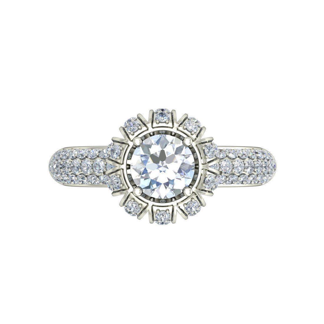 100 Rings 3D print model_23