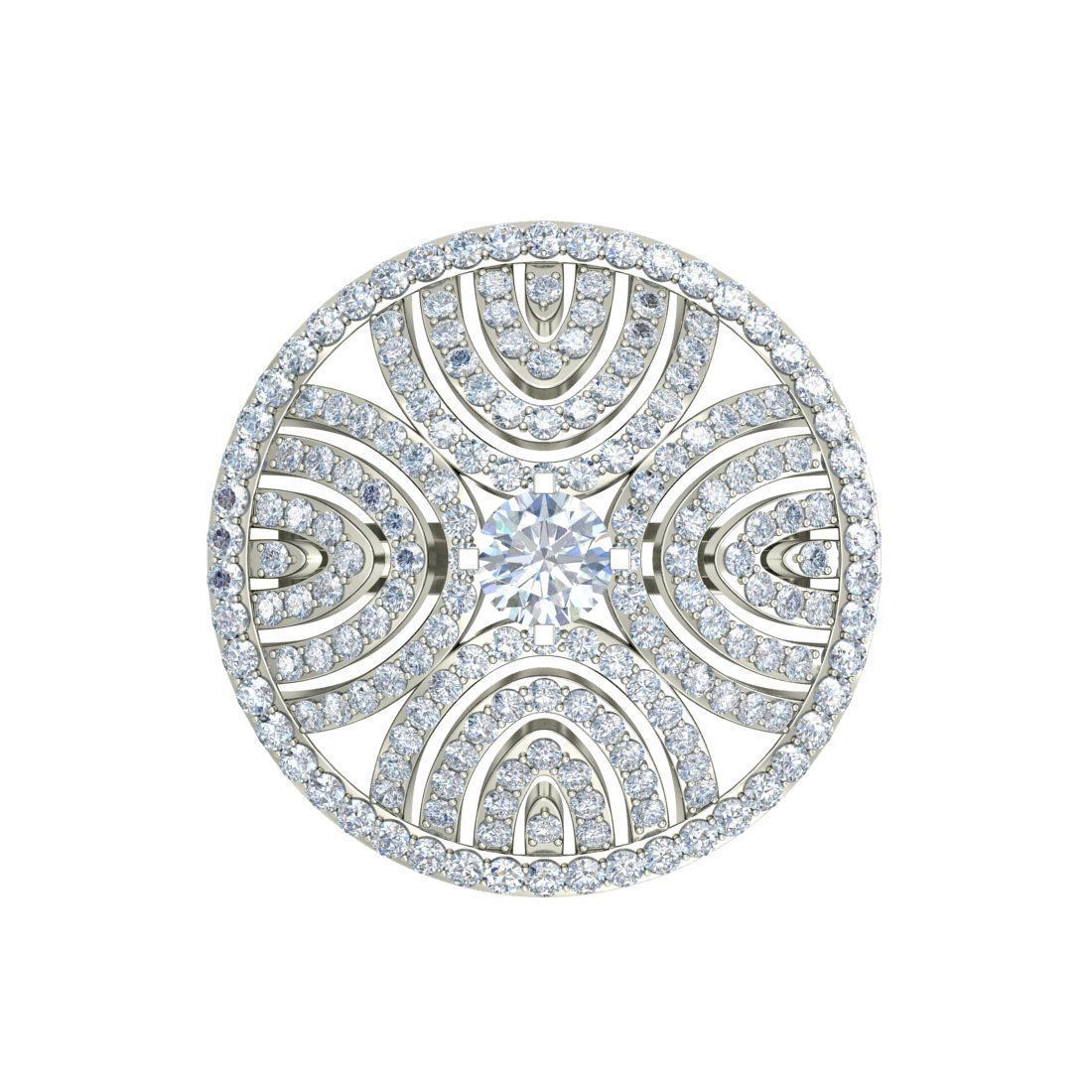 100 Rings 3D print model_2