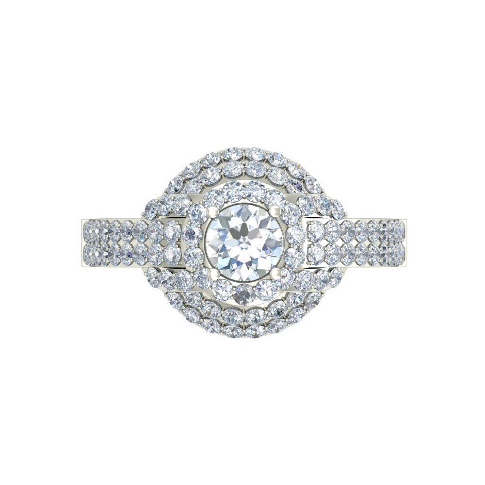 100 Rings 3D print model_11