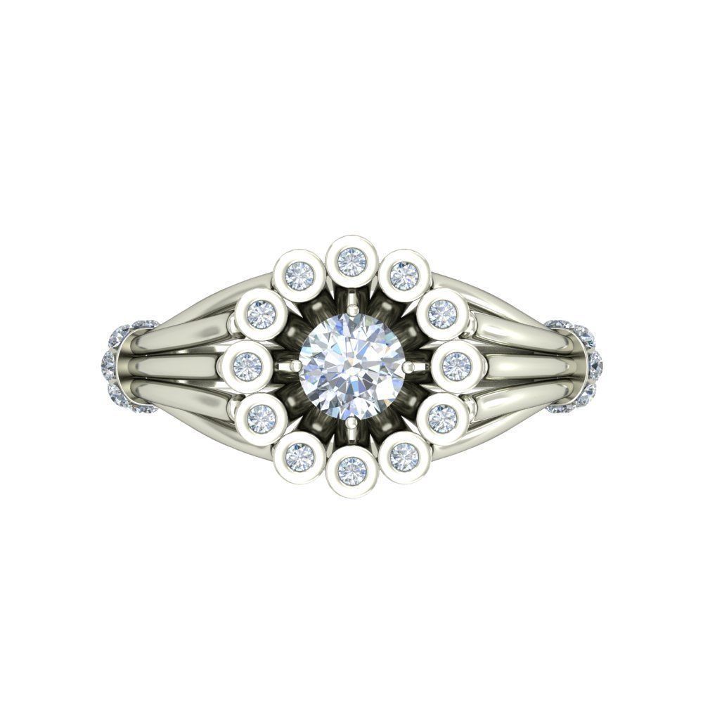 100 Rings 3D print model_56