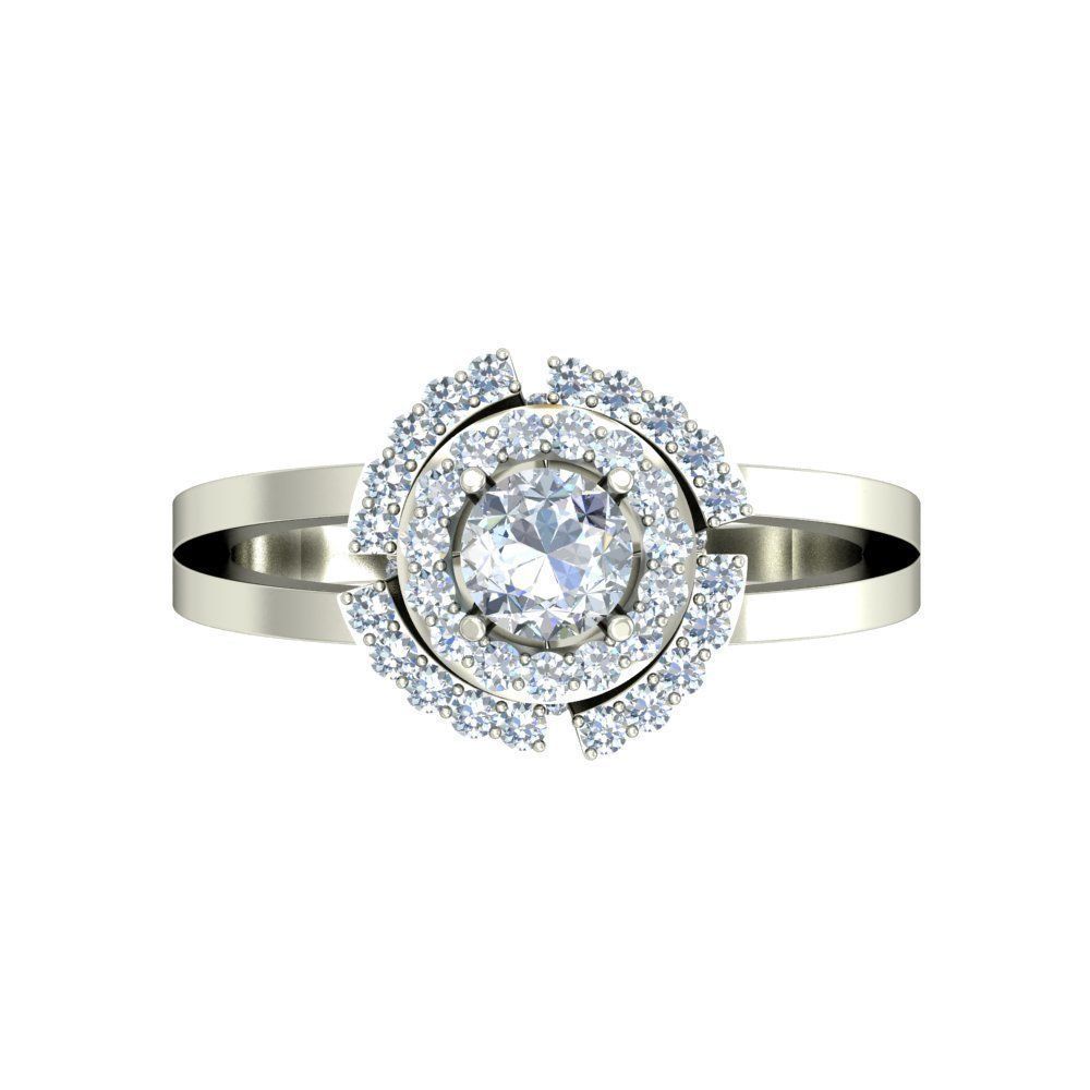 100 Rings 3D print model_85