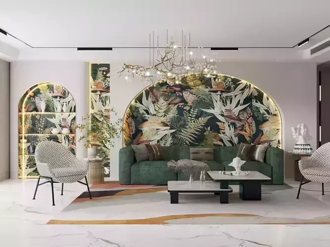 MODERN LIVING ROOM DESIGN