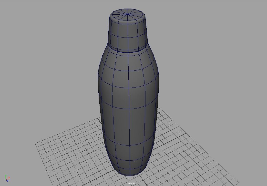 House Hold Series - 49 Unique 3D Bottles - 3rd Batch  Low-poly 3D model_8