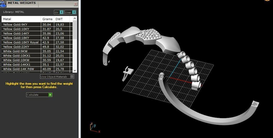 Bracelet Model 2063 3D print model_9