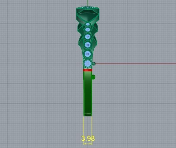 Bracelet Model 2063 3D print model_8