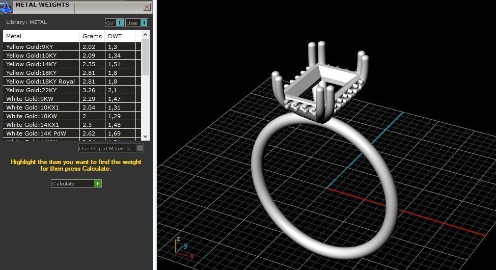Soliter ring Model 2061 3D print model_9