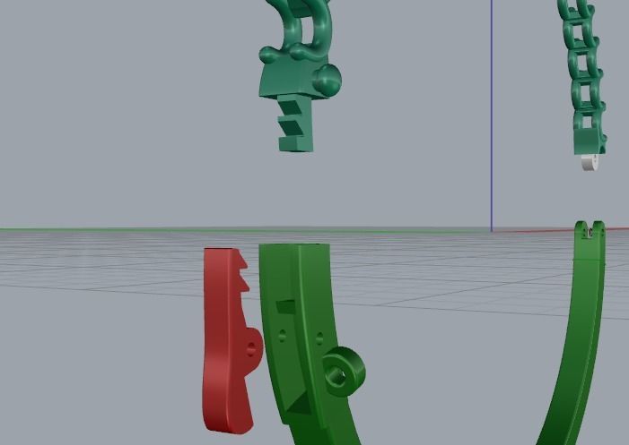 Bracelet Model 2053 3D print model_3