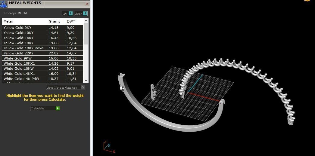 Bracelet Model 2053 3D print model_7