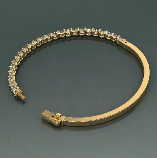 Bracelet Model 2053 3D print model_0