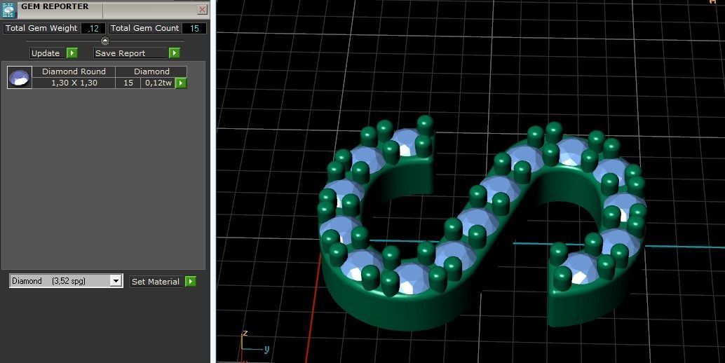 Letters C J Model 2050 3D print model_9