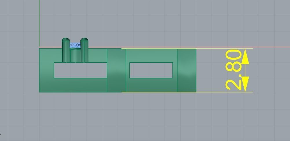 Letter F Model 2049 3D print model_6