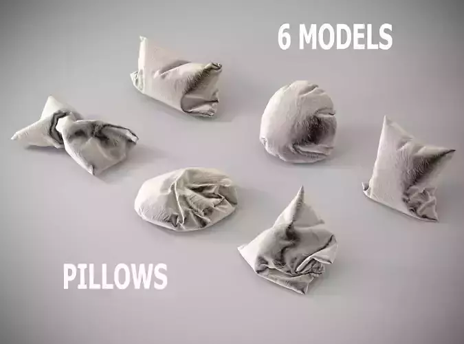 Pillows circle of dots