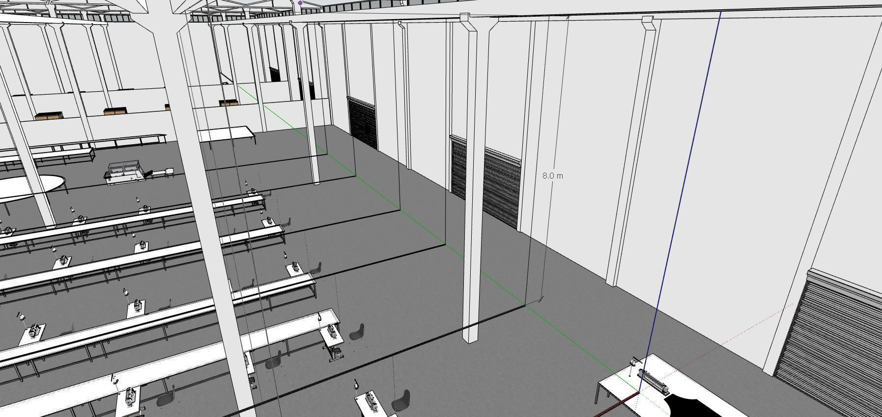 Apparel steel structure Low-poly 3D model_10