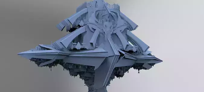 Floating Cathedral City Kamelot 