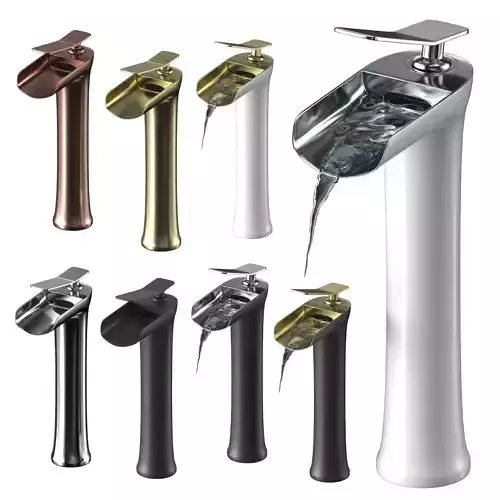Waterfall Single Handle Basin Faucet