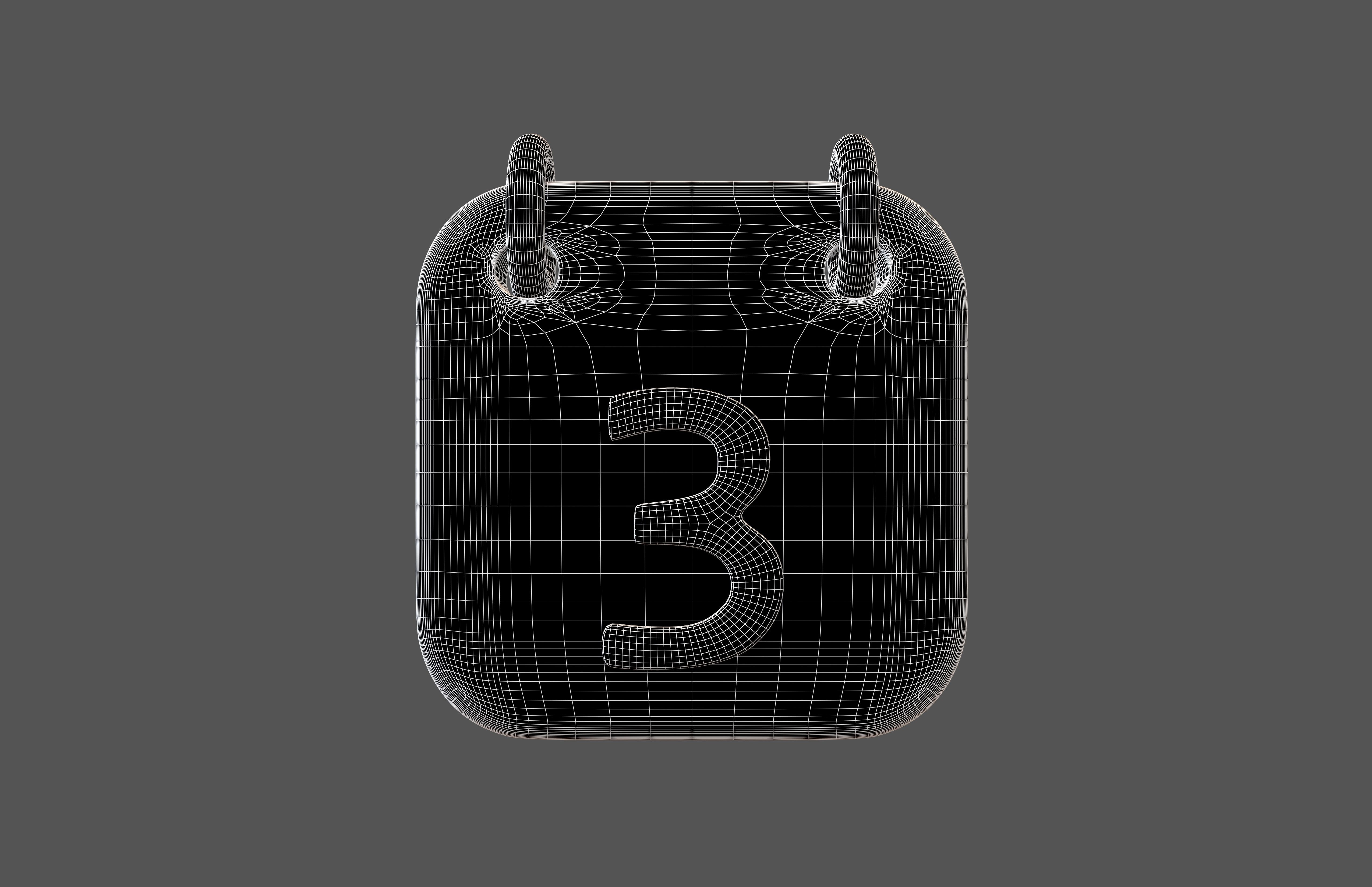 Calendar Icon 3 v1 001 Low-poly 3D model_5