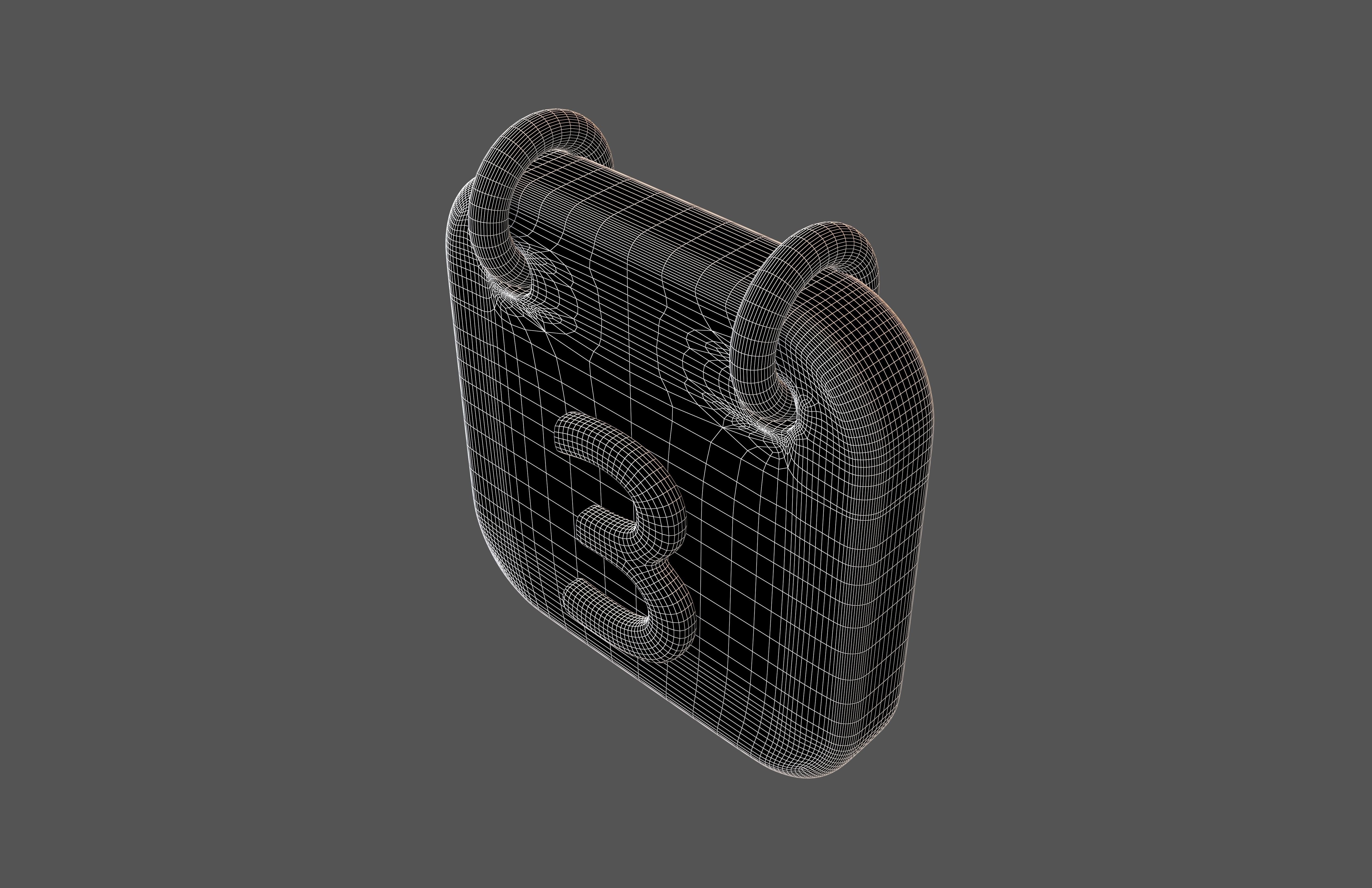 Calendar Icon 3 v1 001 Low-poly 3D model_6