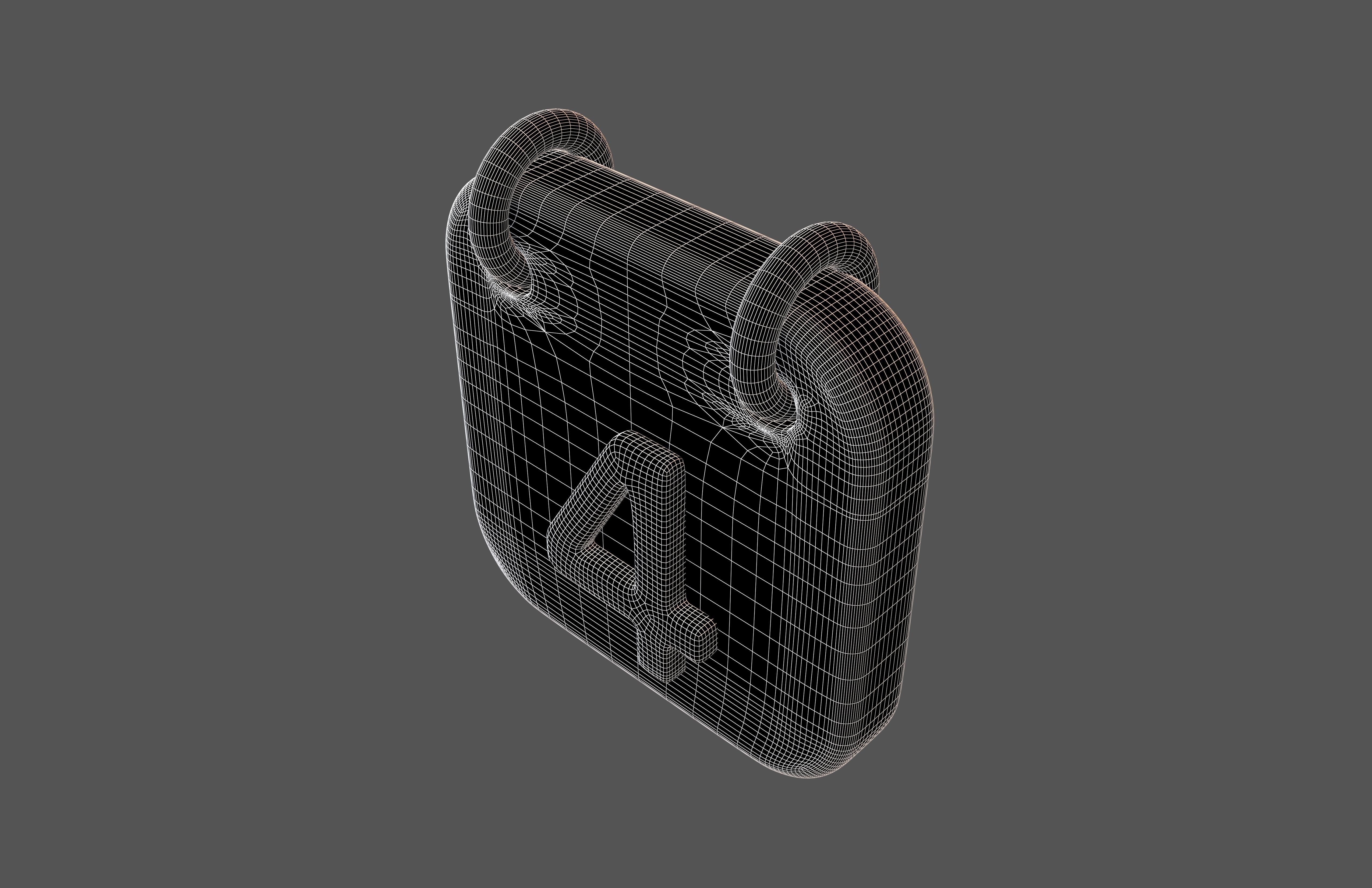 Calendar Icon 4 v1 001 Low-poly 3D model_6