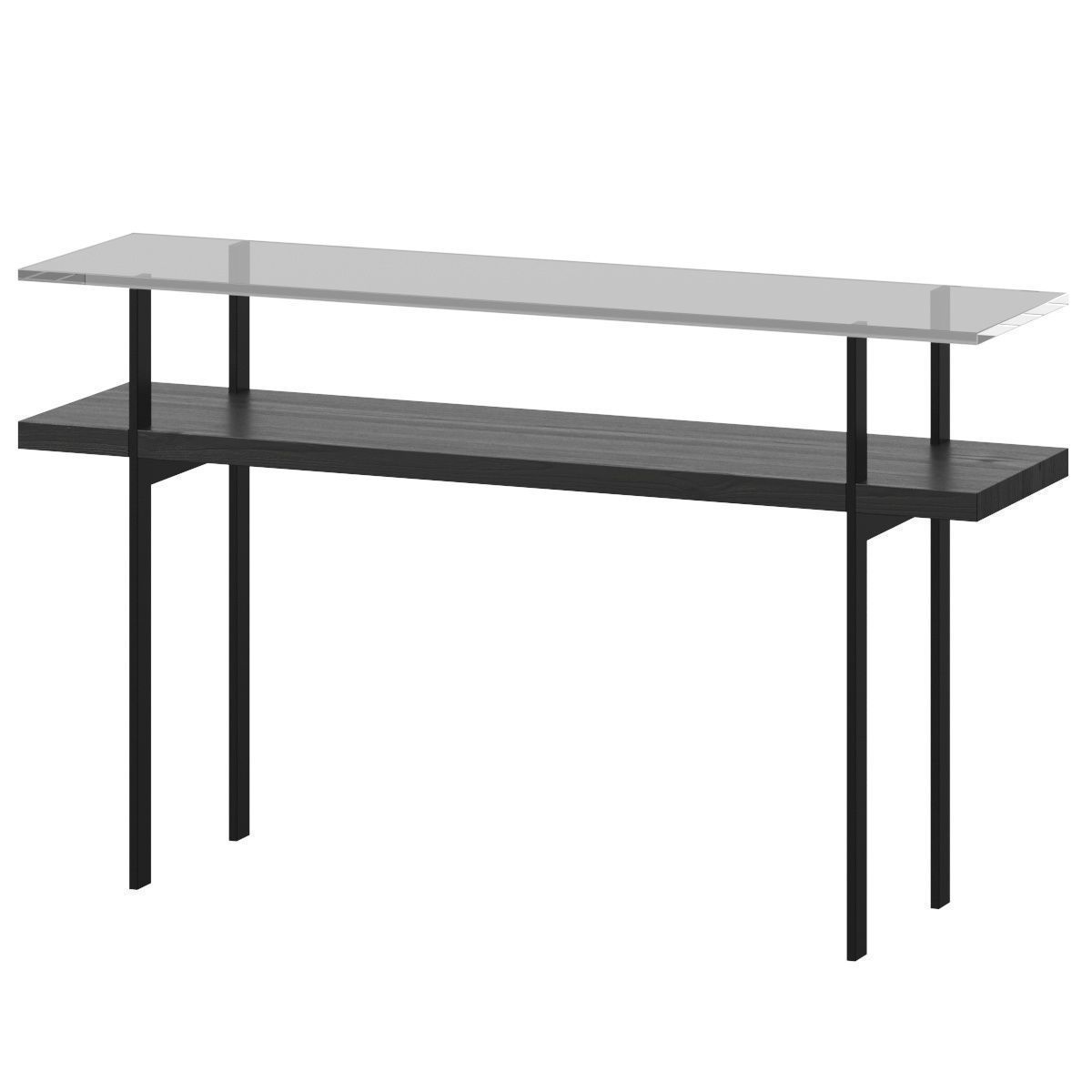 BDI Terrace Console Table 3D model_1
