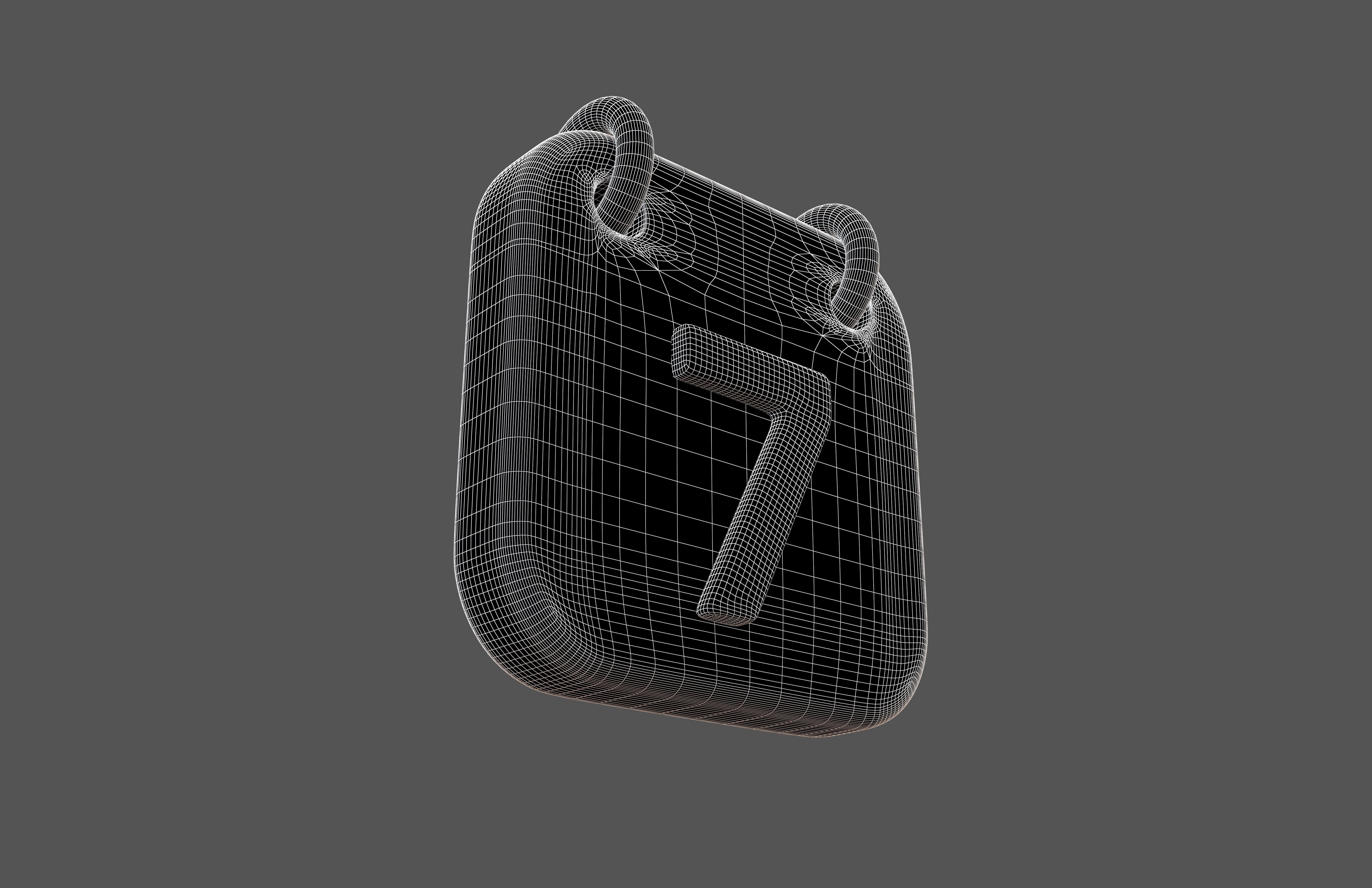 Calendar Icon 7 v1 001 Low-poly 3D model_5