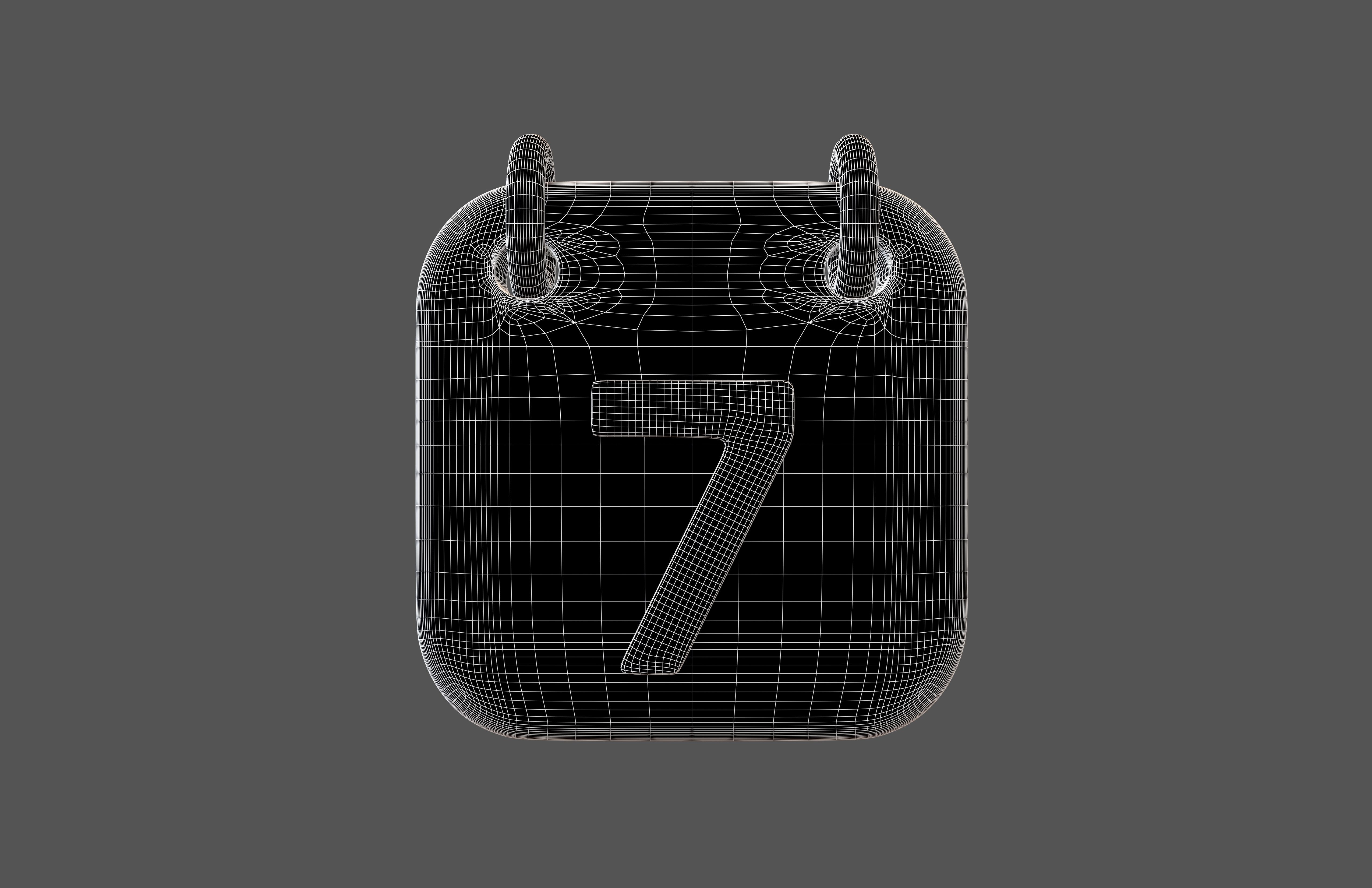 Calendar Icon 7 v1 001 Low-poly 3D model_7