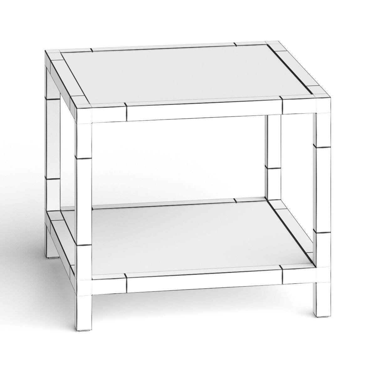 JONATHAN ADLER Jacques Tier Accent Table 3D model_1