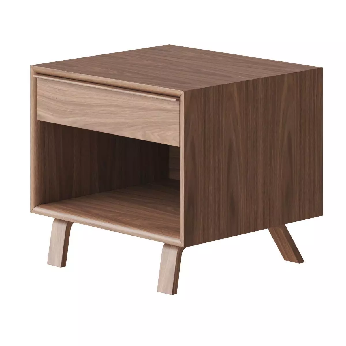 CHERNER Bedside Table with Drawer 3D model_0