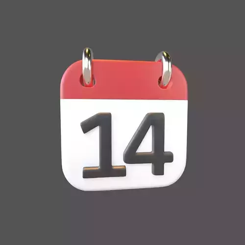 Calendar Icon 14 v1 001
