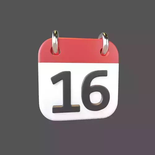 Calendar Icon 16 v1 001