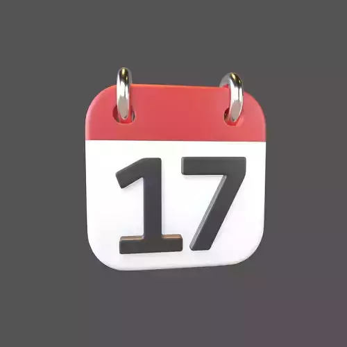 Calendar Icon 17 v1 001