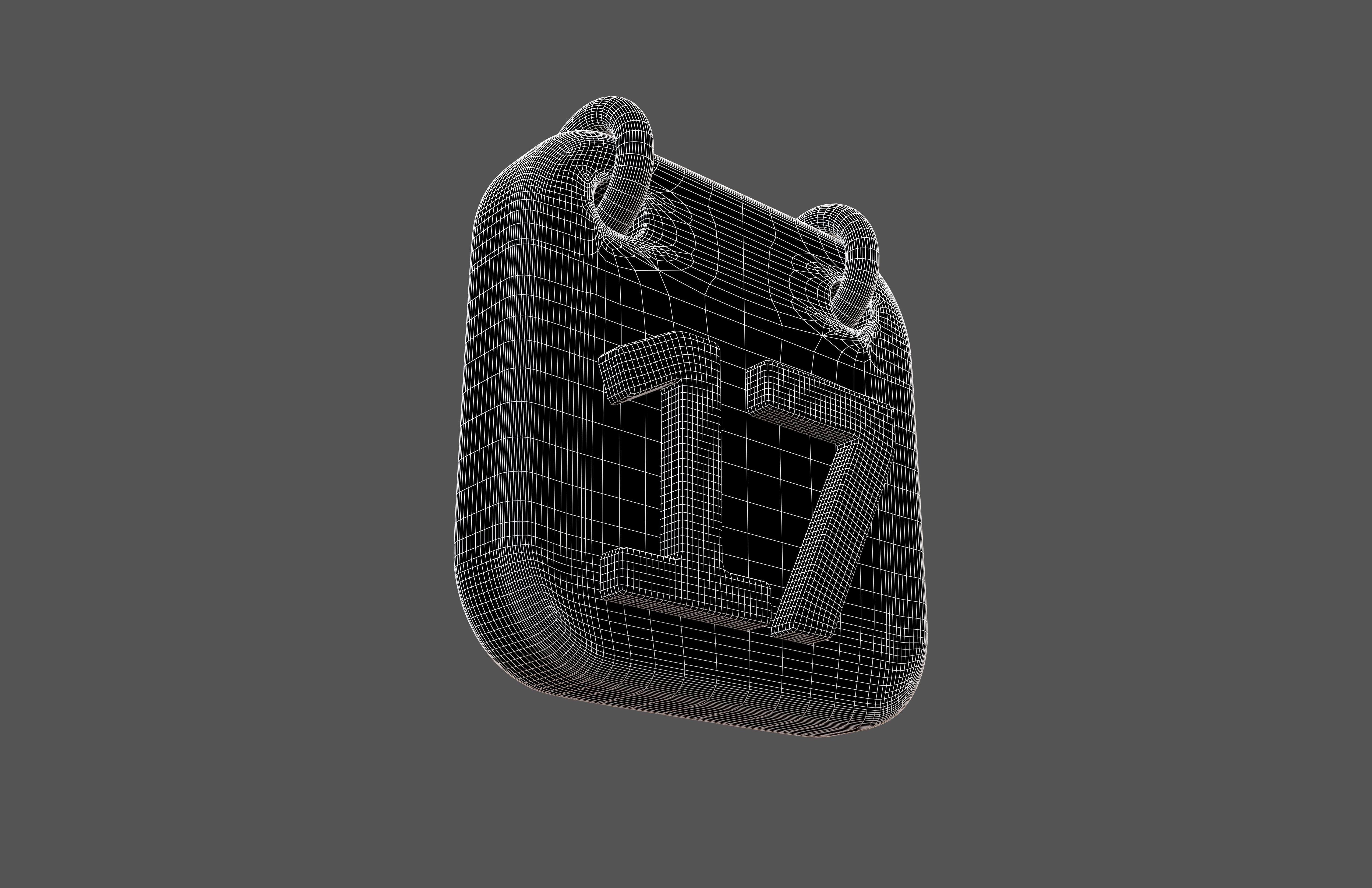 Calendar Icon 17 v1 001 Low-poly 3D model_5