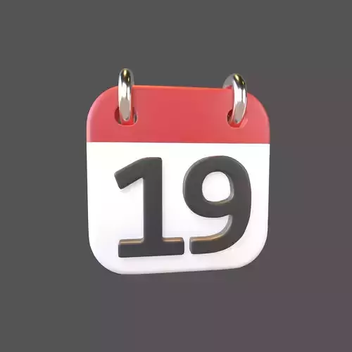 Calendar Icon 19 v1 001