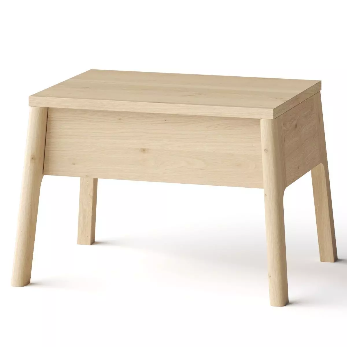 ETHNICRAFT Air Nightstand Bedside Table 3D model_0