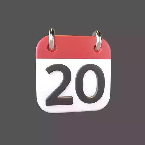 Calendar Icon 20 v1 001