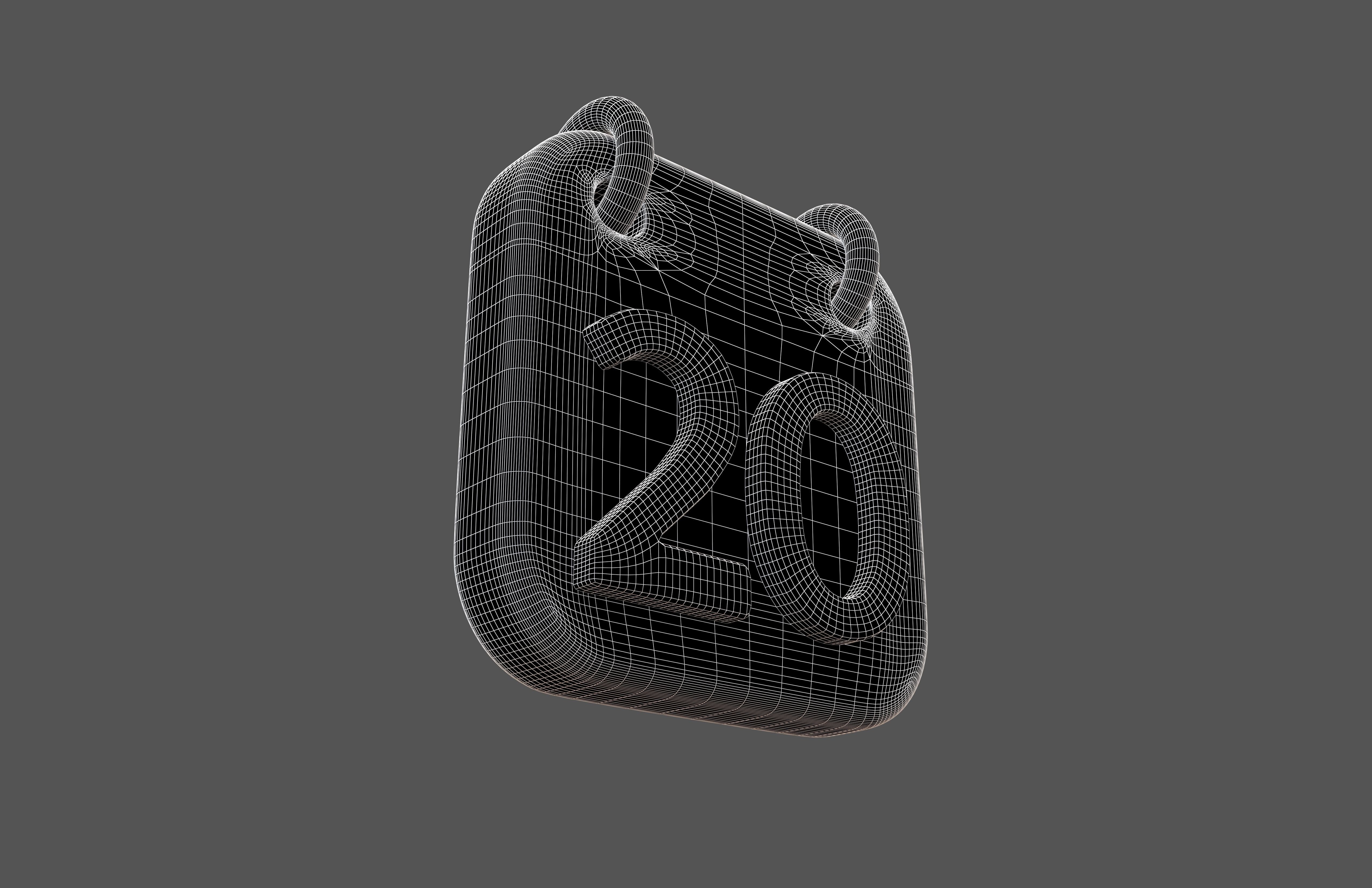 Calendar Icon 20 v1 001 Low-poly 3D model_7